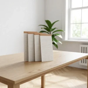 Blocs-notes de poche en kraft, lot de 4 ou 8