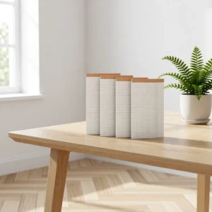 Blocs-notes de poche en kraft, lot de 4 ou 8