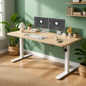 Bureau assis-debout électrique avec port USB Bureau assis-debout électrique avec port USB