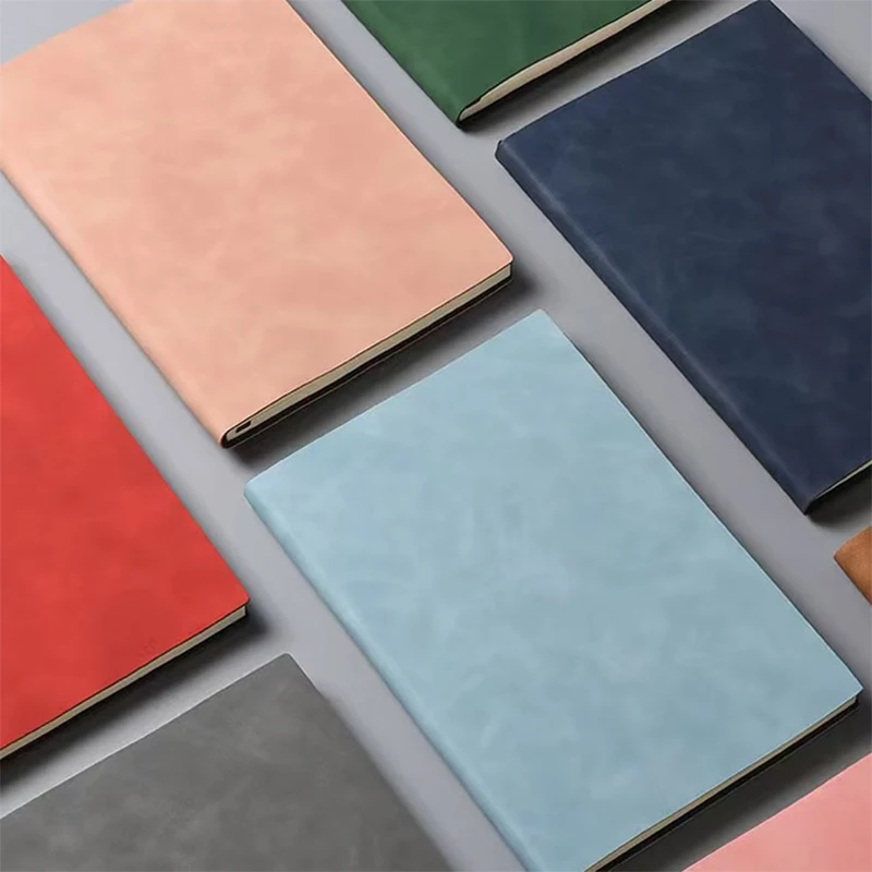Carnet A5 à couverture souple effet daim, 160 pages – vue 2 Carnet A5 à couverture souple effet daim, 160 pages – vue 2
