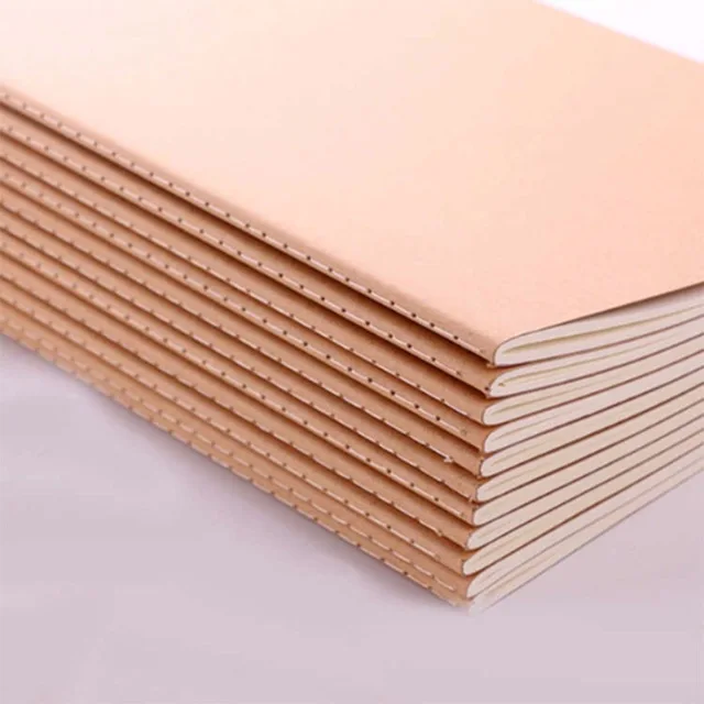 Carnet A5 en kraft, 76 pages – vue 2 Carnet A5 en kraft, 76 pages – vue 2