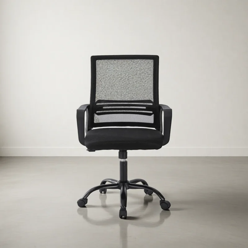 Chaise de bureau pivotante en résille – 5 coloris Chaise de bureau pivotante en résille – 5 coloris