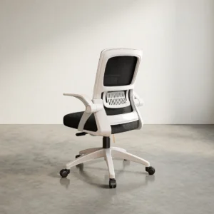 Chaise de bureau en résille à dossier mi-haut Chaise de bureau en résille à dossier mi-haut