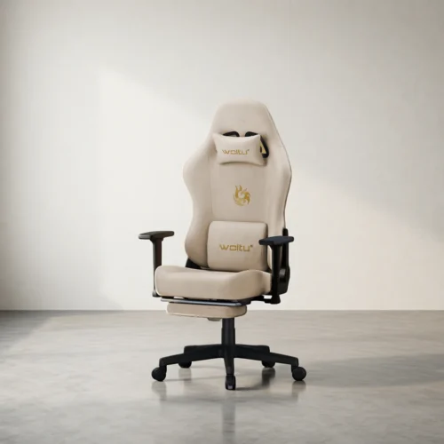 Chaise gaming en suédine ou résille, accoudoirs 3D Chaise gaming en suédine ou résille, accoudoirs 3D