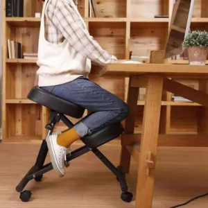 Chaise ergonomique à genoux, réglable en hauteur Chaise ergonomique à genoux, réglable en hauteur