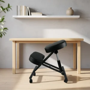 Chaise ergonomique à genoux, réglable en hauteur – vue 2 Chaise ergonomique à genoux, réglable en hauteur – vue 2