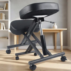 Chaise ergonomique à genoux, réglable en hauteur – vue 4 Chaise ergonomique à genoux, réglable en hauteur – vue 4