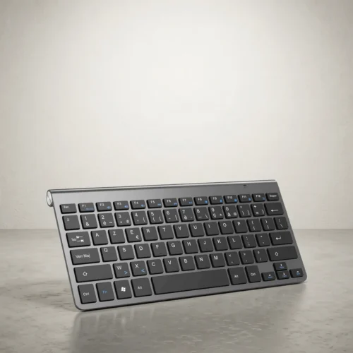 Clavier sans fil AZERTY ultra-fin, silencieux Clavier sans fil AZERTY ultra-fin, silencieux
