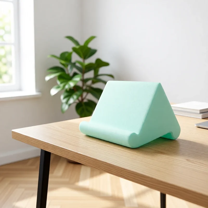 Coussin support tablette et livre – Vert Coussin support tablette et livre – Vert