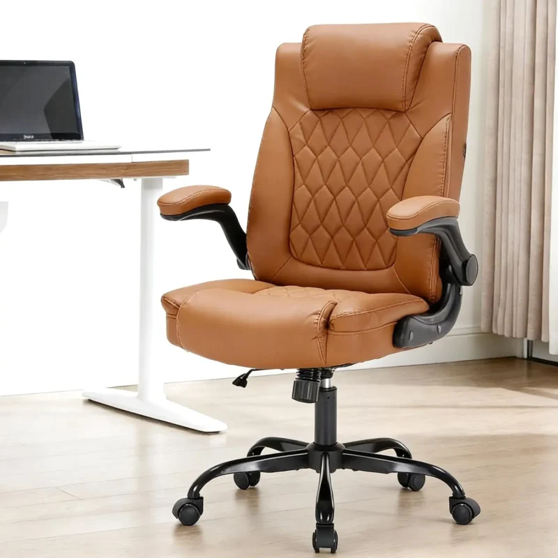 Fauteuil de bureau en simili cuir, support lombaire Fauteuil de bureau en simili cuir, support lombaire