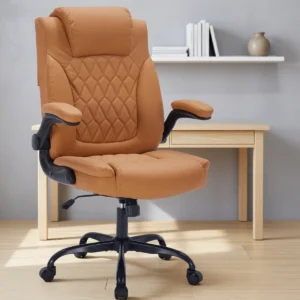 Fauteuil de bureau en simili cuir, support lombaire – vue 2 Fauteuil de bureau en simili cuir, support lombaire – vue 2
