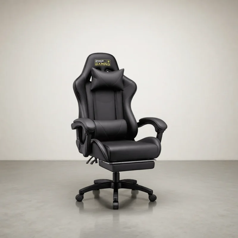 Fauteuil gamer inclinable 135° avec repose-pieds – 7 coloris Fauteuil gamer inclinable 135° avec repose-pieds – 7 coloris