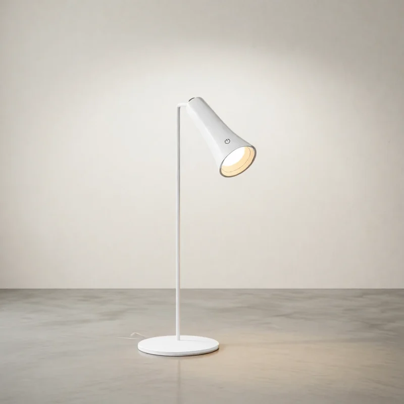 Lampe de bureau rechargeable à tête magnétique 4 en 1