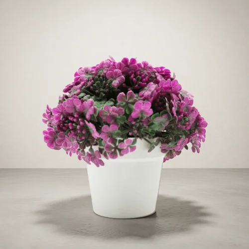Mini pot de marguerites artificielles 15 cm Mini pot de marguerites artificielles 15 cm