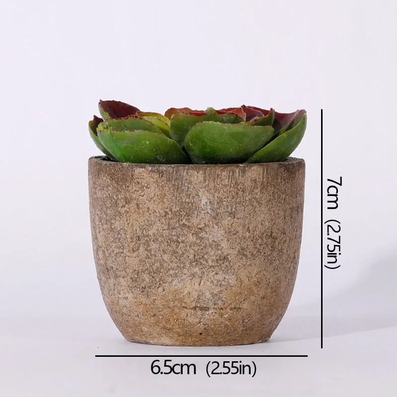 Mini succulente artificielle en pot – 12 modèles Mini succulente artificielle en pot – 12 modèles