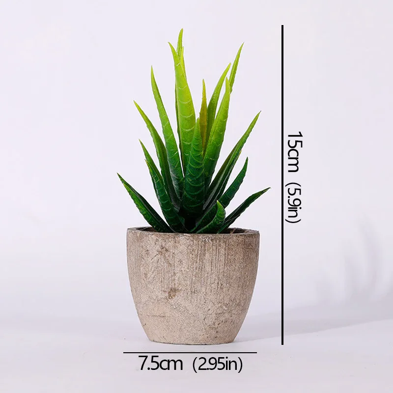 Mini succulente artificielle en pot – 12 modèles Mini succulente artificielle en pot – 12 modèles