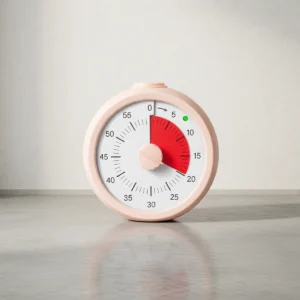 Minuteur visuel 60 minutes, silencieux Minuteur visuel 60 minutes, silencieux