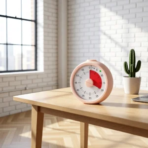 Minuteur visuel 60 minutes, silencieux Minuteur visuel 60 minutes, silencieux
