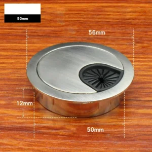 Passe-câbles de bureau en métal, 50 à 80 mm Passe-câbles de bureau en métal, 50 à 80 mm