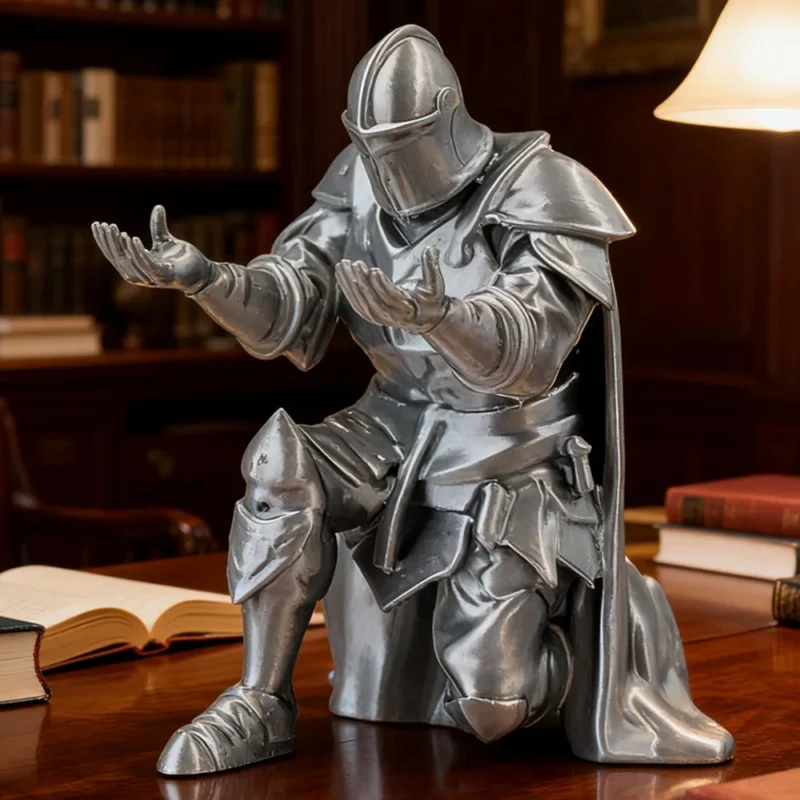 Porte-stylo figurine ninja ou chevalier – vue 6