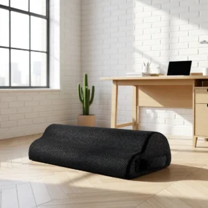 Repose-pieds en mousse à mémoire de forme – Noir Repose-pieds en mousse à mémoire de forme – Noir