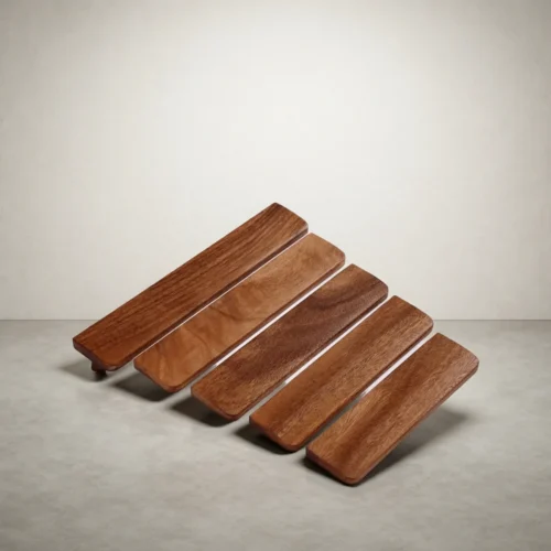 Repose-poignets en bois massif pour clavier