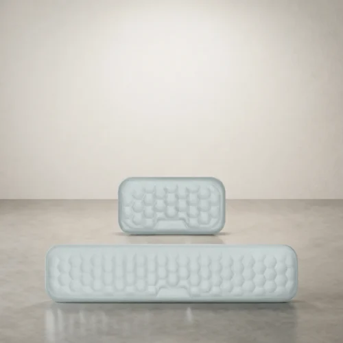 Repose-poignets à mémoire de forme pour clavier Repose-poignets à mémoire de forme pour clavier