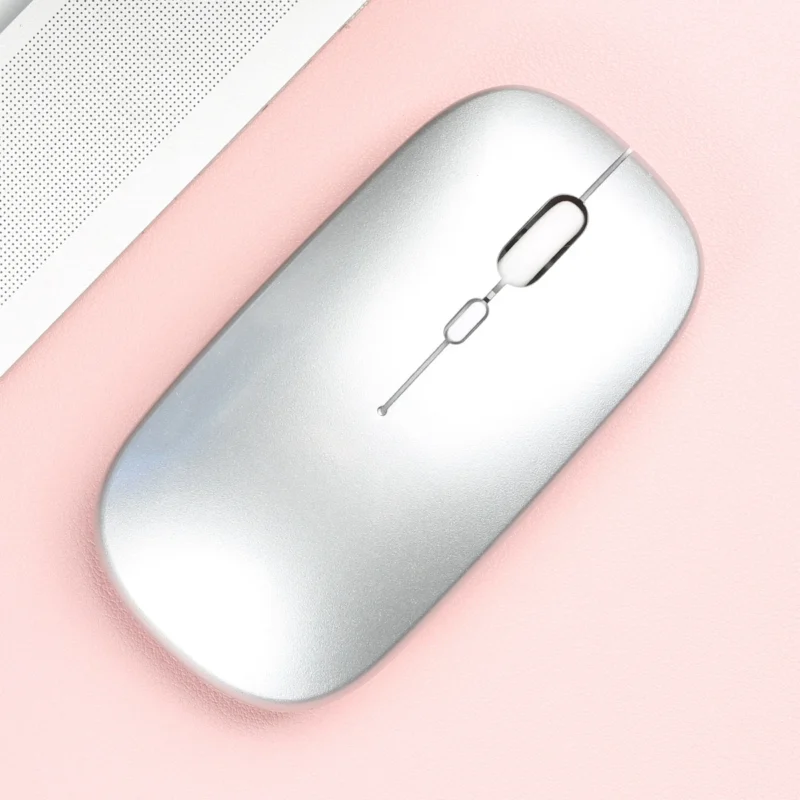 Souris Bluetooth silencieuse – 12 coloris – Argent Souris Bluetooth silencieuse – 12 coloris – Argent