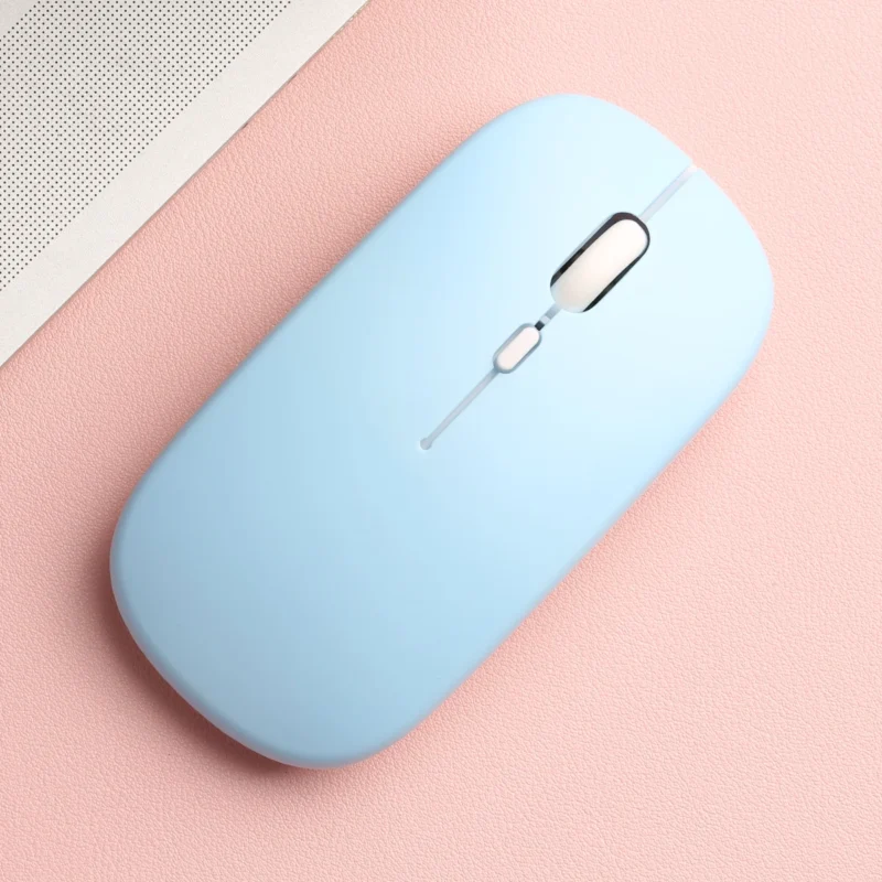 Souris Bluetooth silencieuse – 12 coloris – Bleu Souris Bluetooth silencieuse – 12 coloris – Bleu