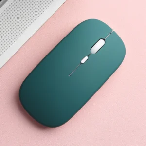 Souris Bluetooth silencieuse – 12 coloris – Vert foncé Souris Bluetooth silencieuse – 12 coloris – Vert foncé