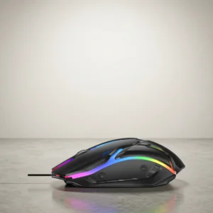 Souris gaming filaire à éclairage RGB