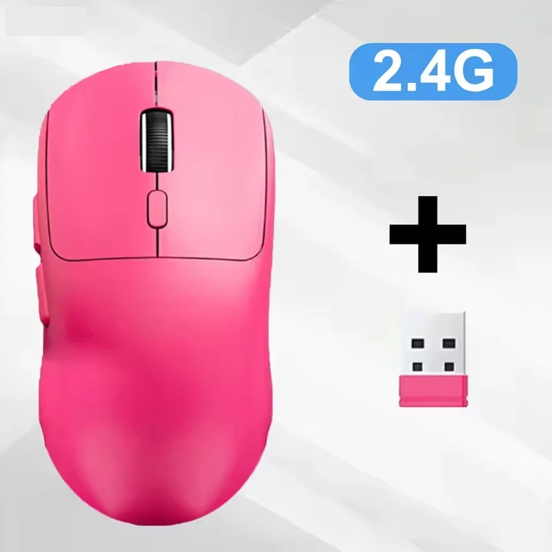 Souris gaming sans fil rechargeable, DPI réglable – Rose Souris gaming sans fil rechargeable, DPI réglable – Rose
