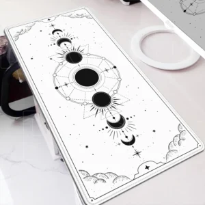 Sous-main phases de lune, style céleste Sous-main phases de lune, style céleste