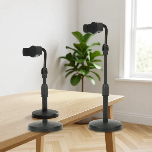 Support de téléphone de bureau réglable en hauteur – vue 2