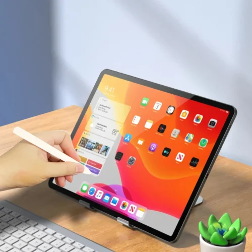 Support téléphone et tablette en aluminium, pliable – vue 4