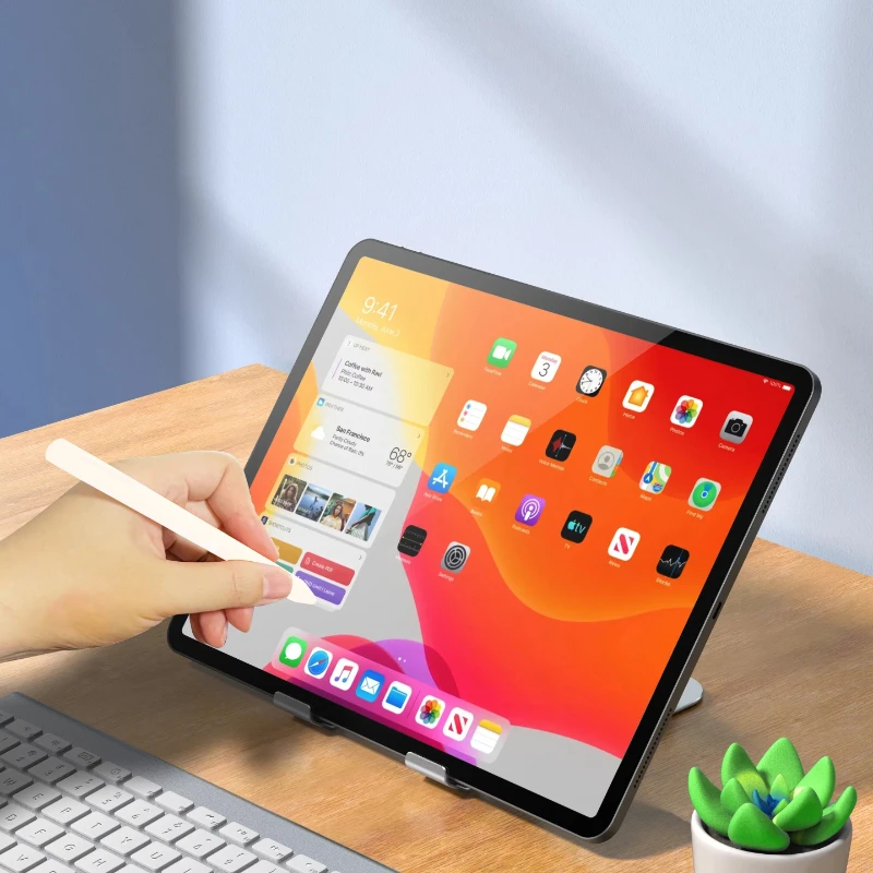 Support téléphone et tablette en aluminium, pliable – vue 4