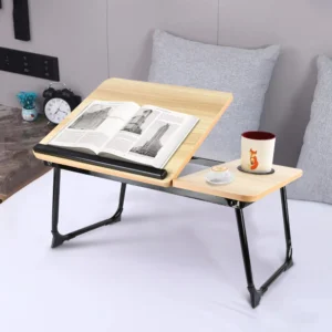 Table de lit pliable en bambou pour ordinateur portable – vue 3 Table de lit pliable en bambou pour ordinateur portable – vue 3
