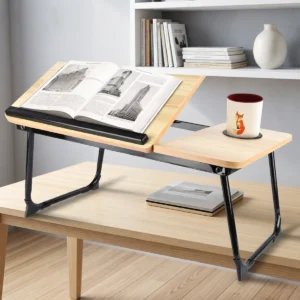 Table de lit pliable en bambou pour ordinateur portable – vue 5 Table de lit pliable en bambou pour ordinateur portable – vue 5