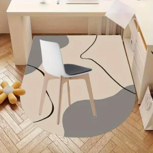 Tapis de bureau motif arche, insonorisant