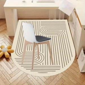 Tapis de bureau motif arche, insonorisant