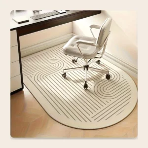 Tapis de bureau motif arche, insonorisant