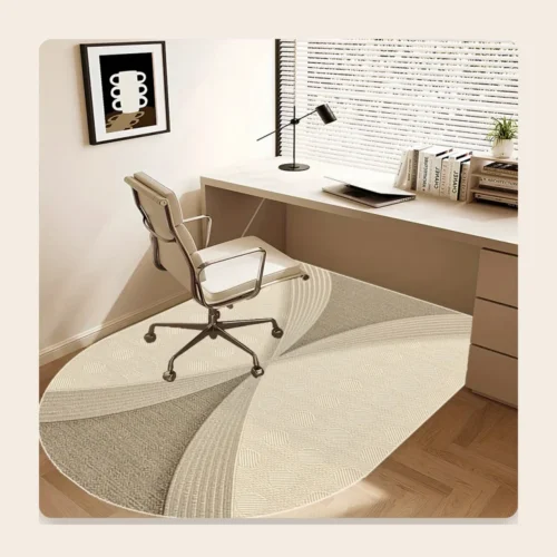 Tapis de chaise de bureau minimaliste, silencieux Tapis de chaise de bureau minimaliste, silencieux