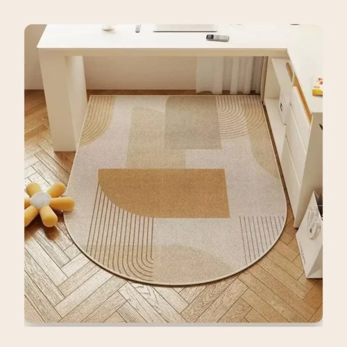 Tapis de chaise de bureau Wabi-Sabi, antidérapant Tapis de chaise de bureau Wabi-Sabi, antidérapant