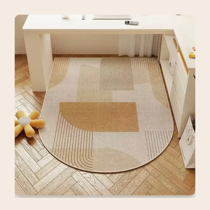 Tapis de chaise de bureau Wabi-Sabi, antidérapant Tapis de chaise de bureau Wabi-Sabi, antidérapant
