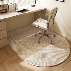 Tapis de chaise de bureau minimaliste, silencieux Tapis de chaise de bureau minimaliste, silencieux
