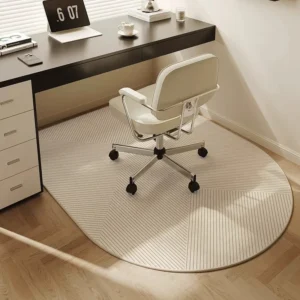 Tapis de chaise de bureau minimaliste, silencieux Tapis de chaise de bureau minimaliste, silencieux