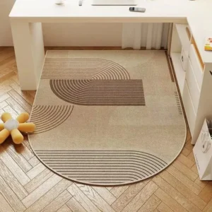 Tapis de chaise de bureau Wabi-Sabi, antidérapant Tapis de chaise de bureau Wabi-Sabi, antidérapant